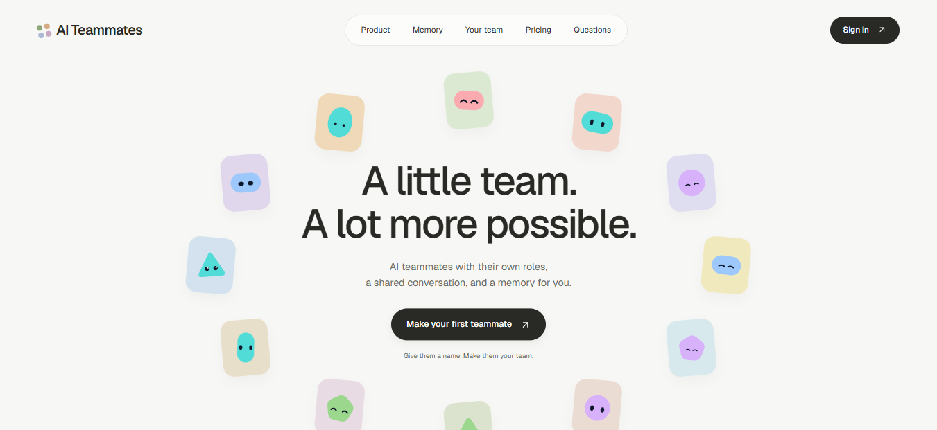 AI Teammates — screenshot 1