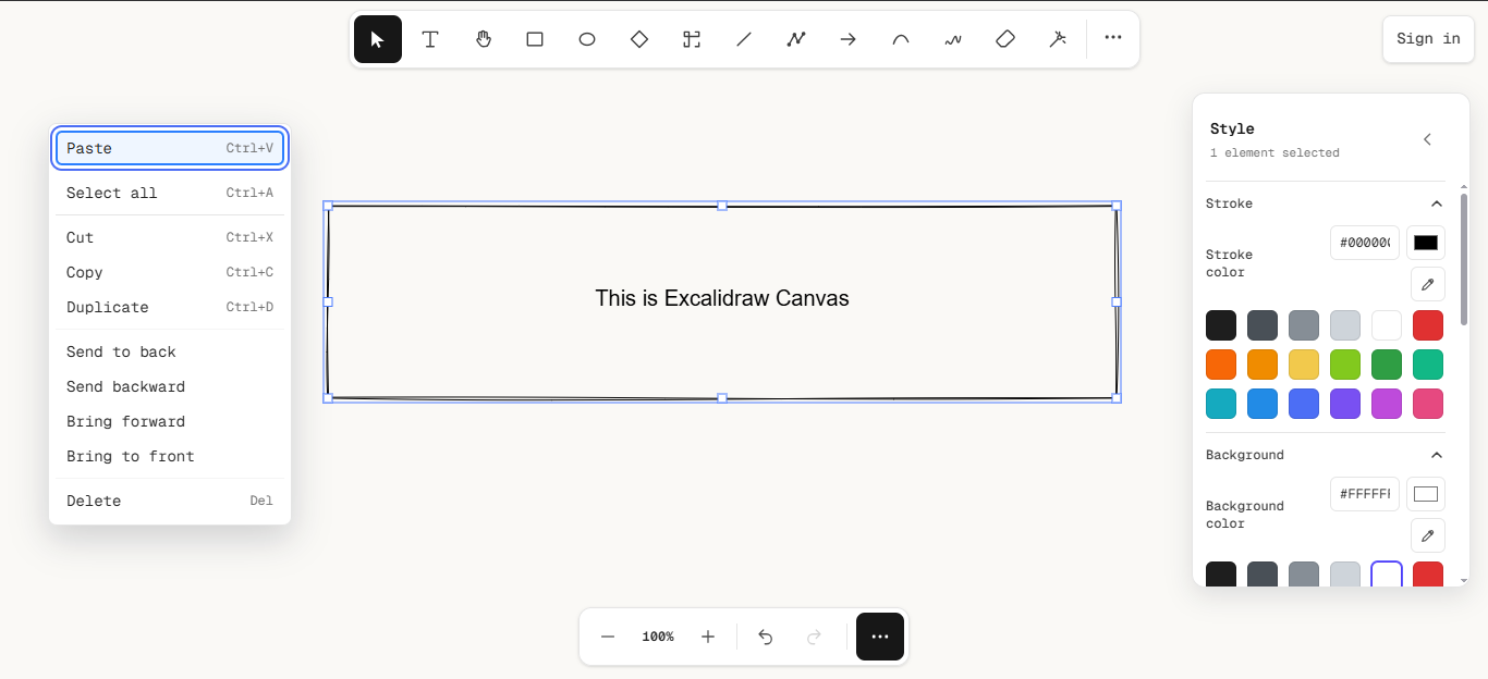 Excalidraw — screenshot 1